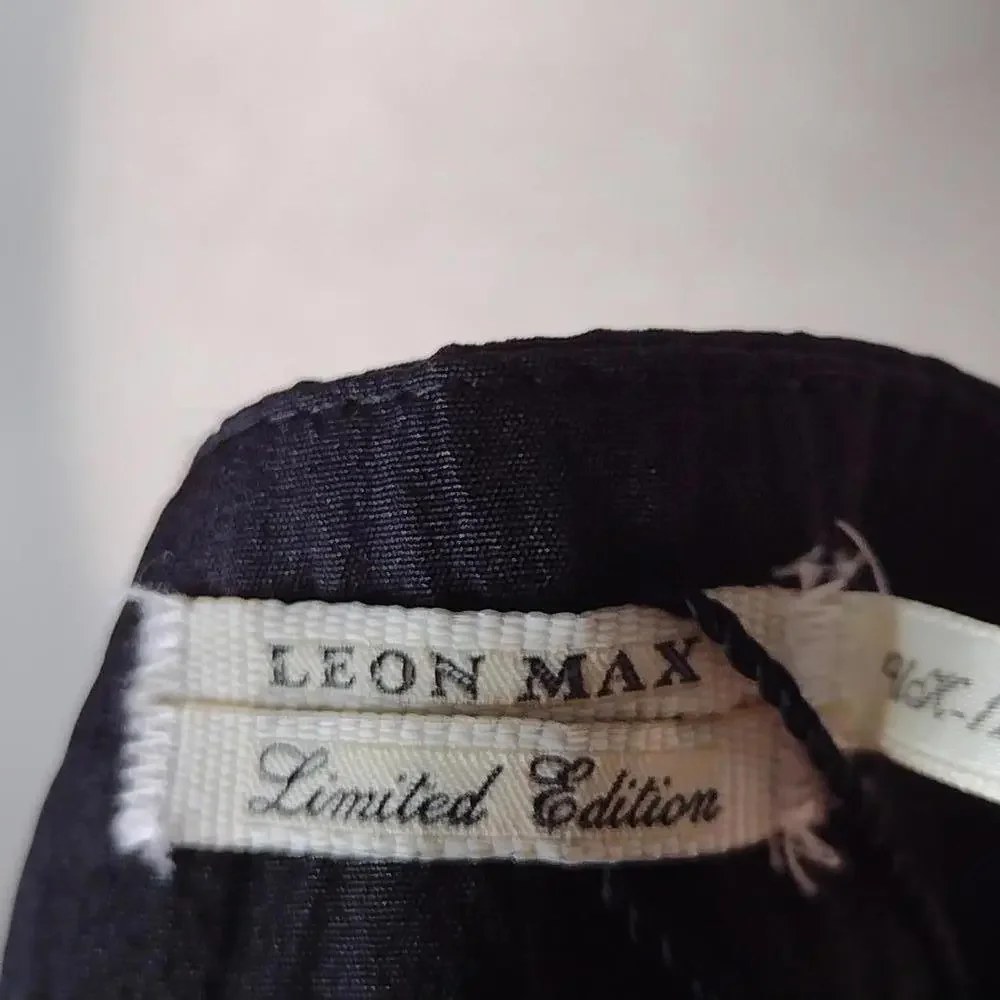 NWT Leon Max Women's Black/Limited Edition Skirt Size 8